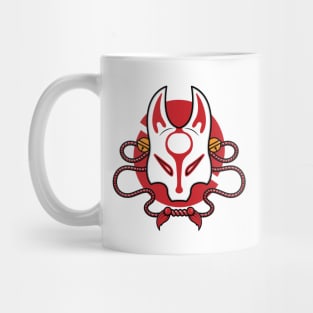 Japanese kitsune mask Mug